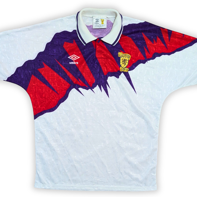 1991-93 Scotland Away Shirt
