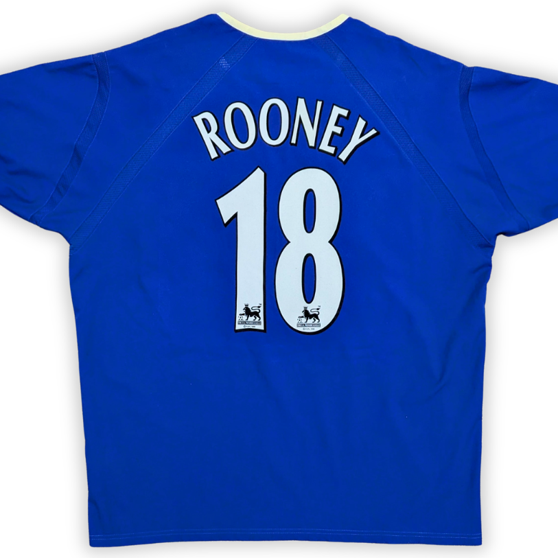 2003-04 Everton Home Shirt - Rooney 18
