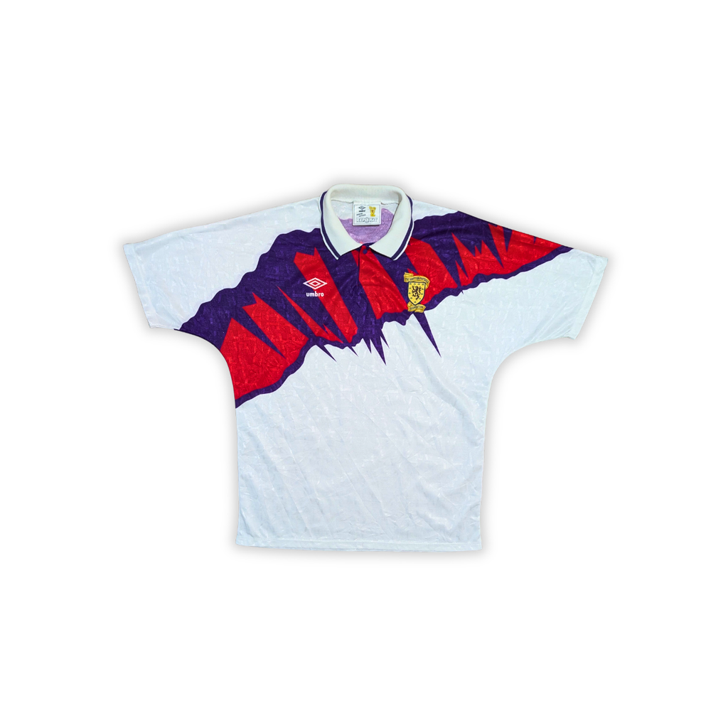 1991-93 Scotland Away Shirt