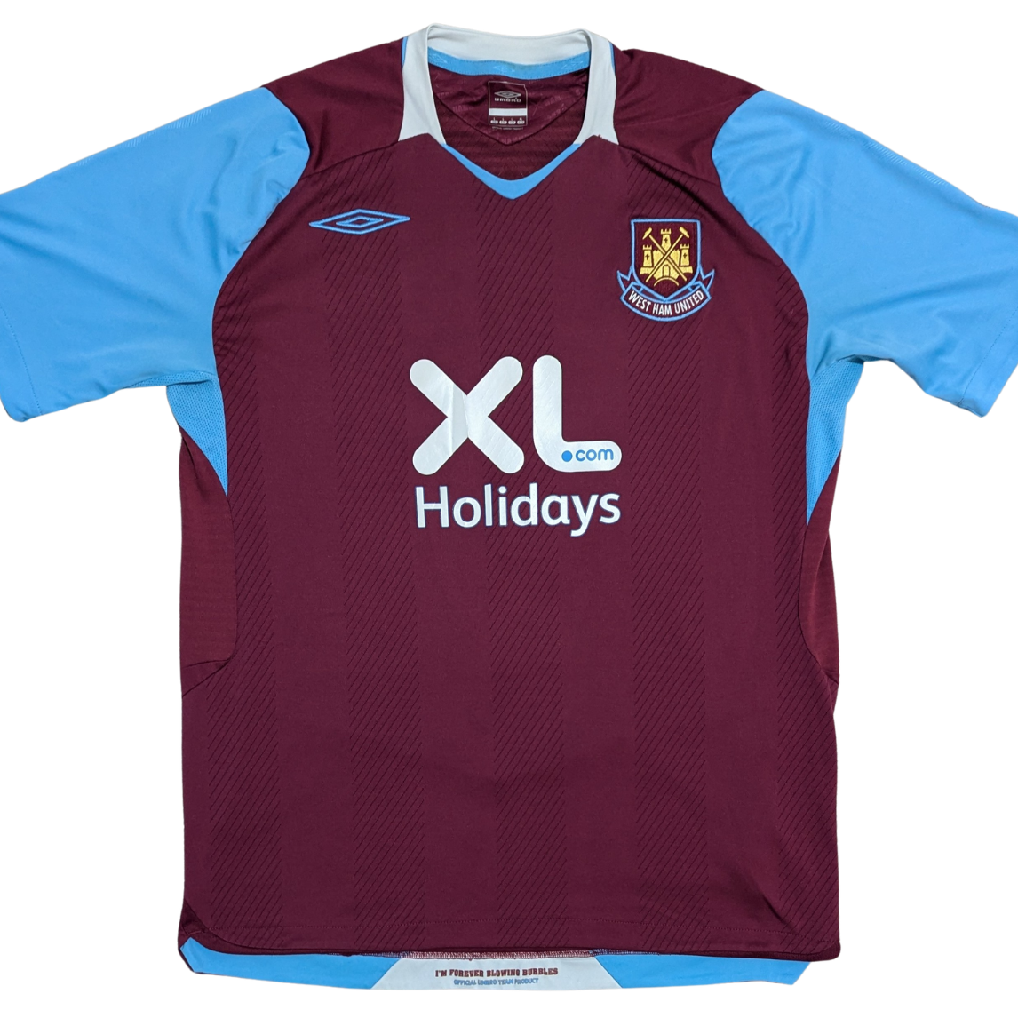 2007-08 West Ham Home Shirt - Ashton 9