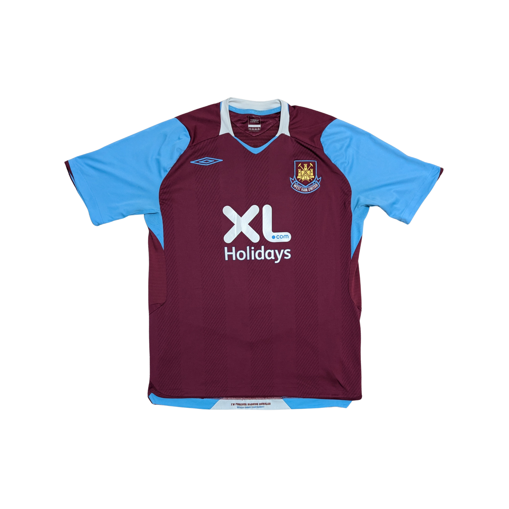 2007-08 West Ham Home Shirt - Ashton 9