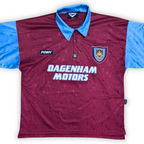 1995-97 West Ham Home Shirt - Hartson 10