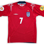 2004-06 England Away Shirt - Beckham 7