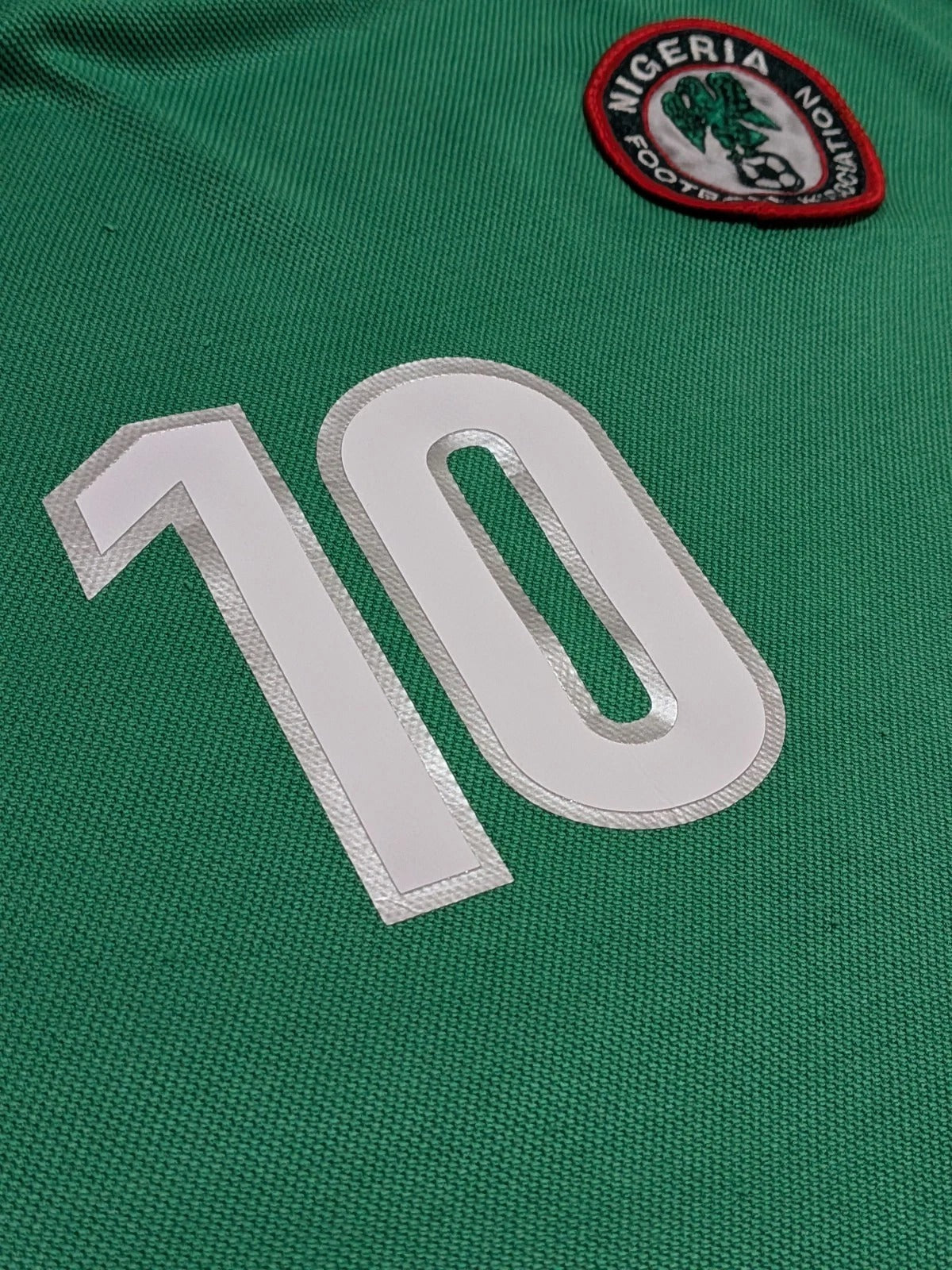 1998-00 Nigeria Home Shirt - Okocha 10