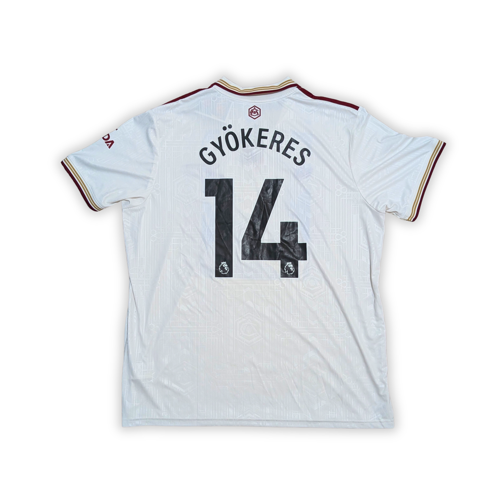 2025-26 Arsenal Third Shirt - Gyökeres 14 (BNWT)