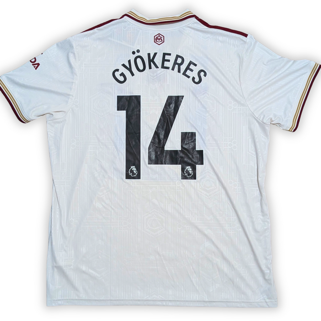 2025-26 Arsenal Third Shirt - Gyökeres 14 (BNWT)
