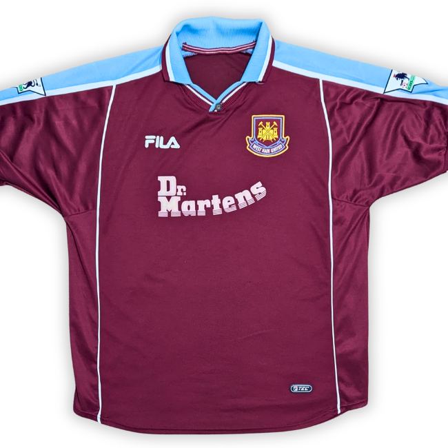 1999-01 West Ham Home Shirt - Di Canio 10