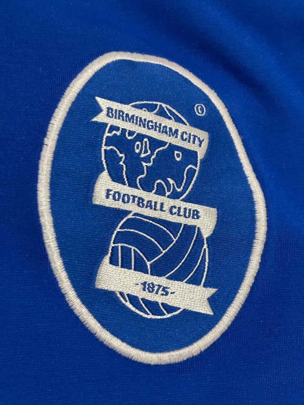 2004-05 Birmingham City Long Sleeve Home Shirt - Gray 21