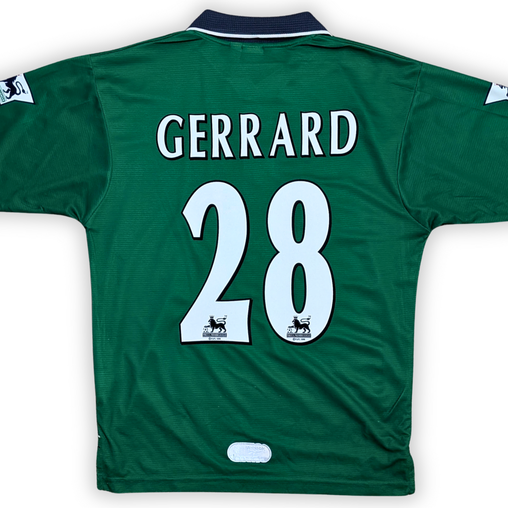 1991-01 Liverpool Away / Third Shirt - Gerrard 28