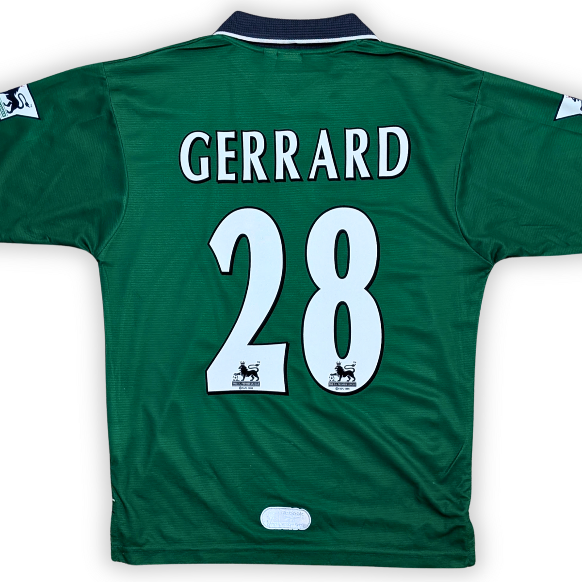 1991-01 Liverpool Away / Third Shirt - Gerrard 28