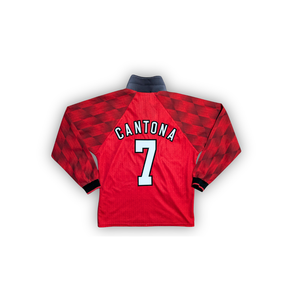 1996-98 Manchester United L/S Home Shirt - Cantona 7