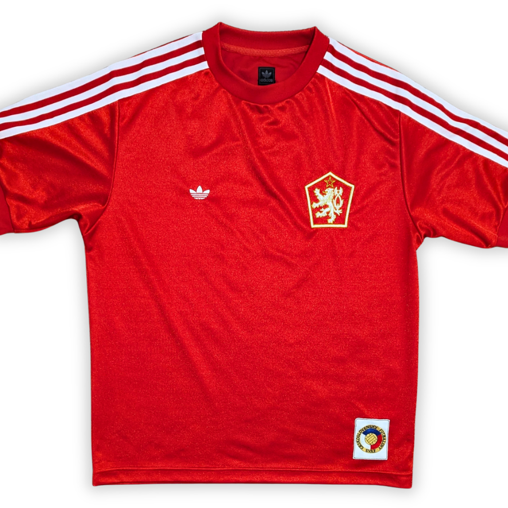 1980s Czechoslovakia Adidas Originals Home Shirt #8