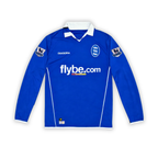 2004-05 Birmingham City Long Sleeve Home Shirt - Gray 21