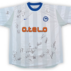2000-01 Hertha Berlin Multi Signed Away Shirt