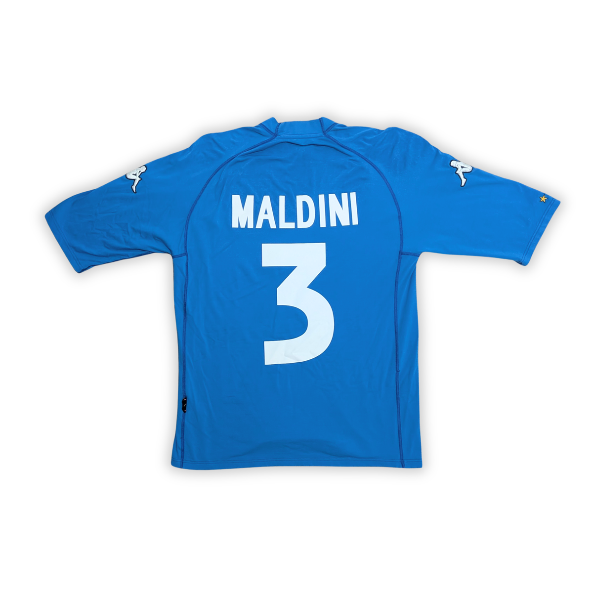 2000-02 Italy Home Shirt - Maldini 3