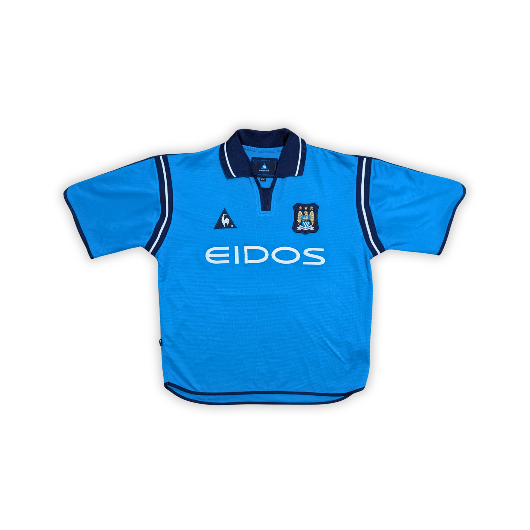 2001-02 Manchester City Home Shirt - Haaland 15