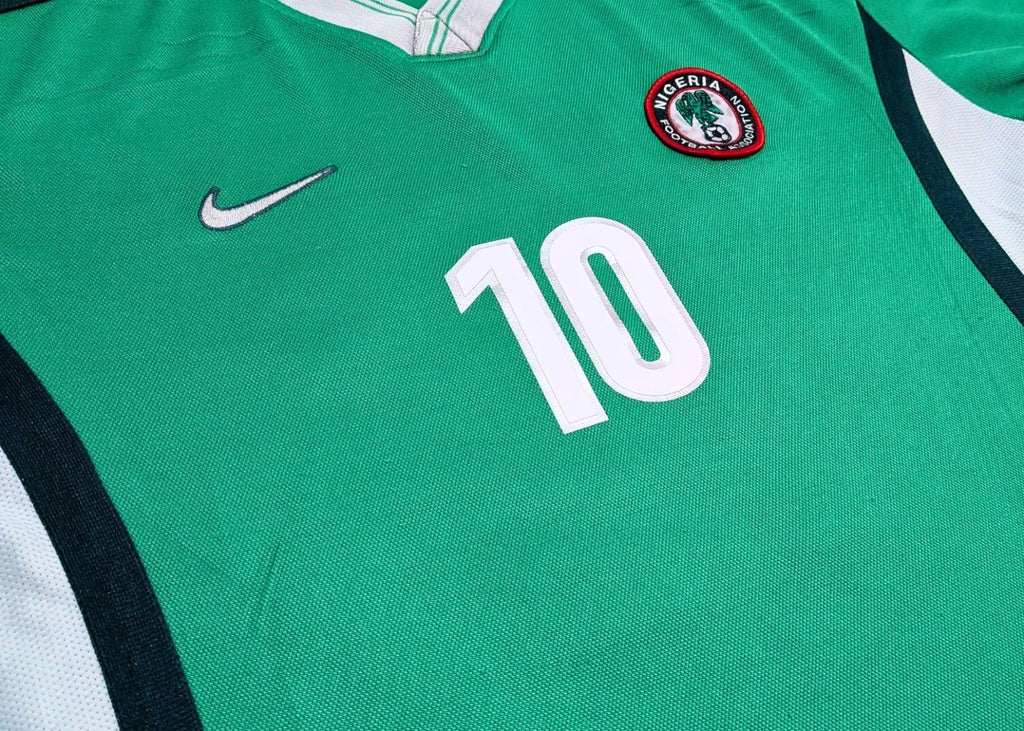 1998-00 Nigeria Home Shirt - Okocha 10