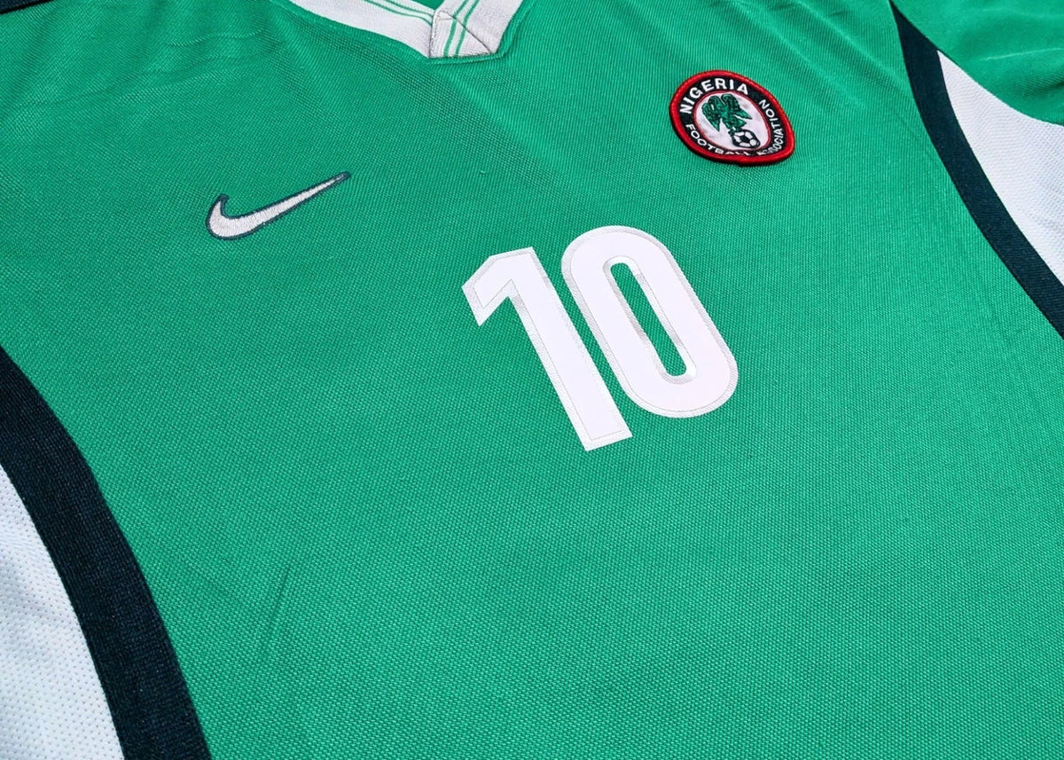 1998-00 Nigeria Home Shirt - Okocha 10
