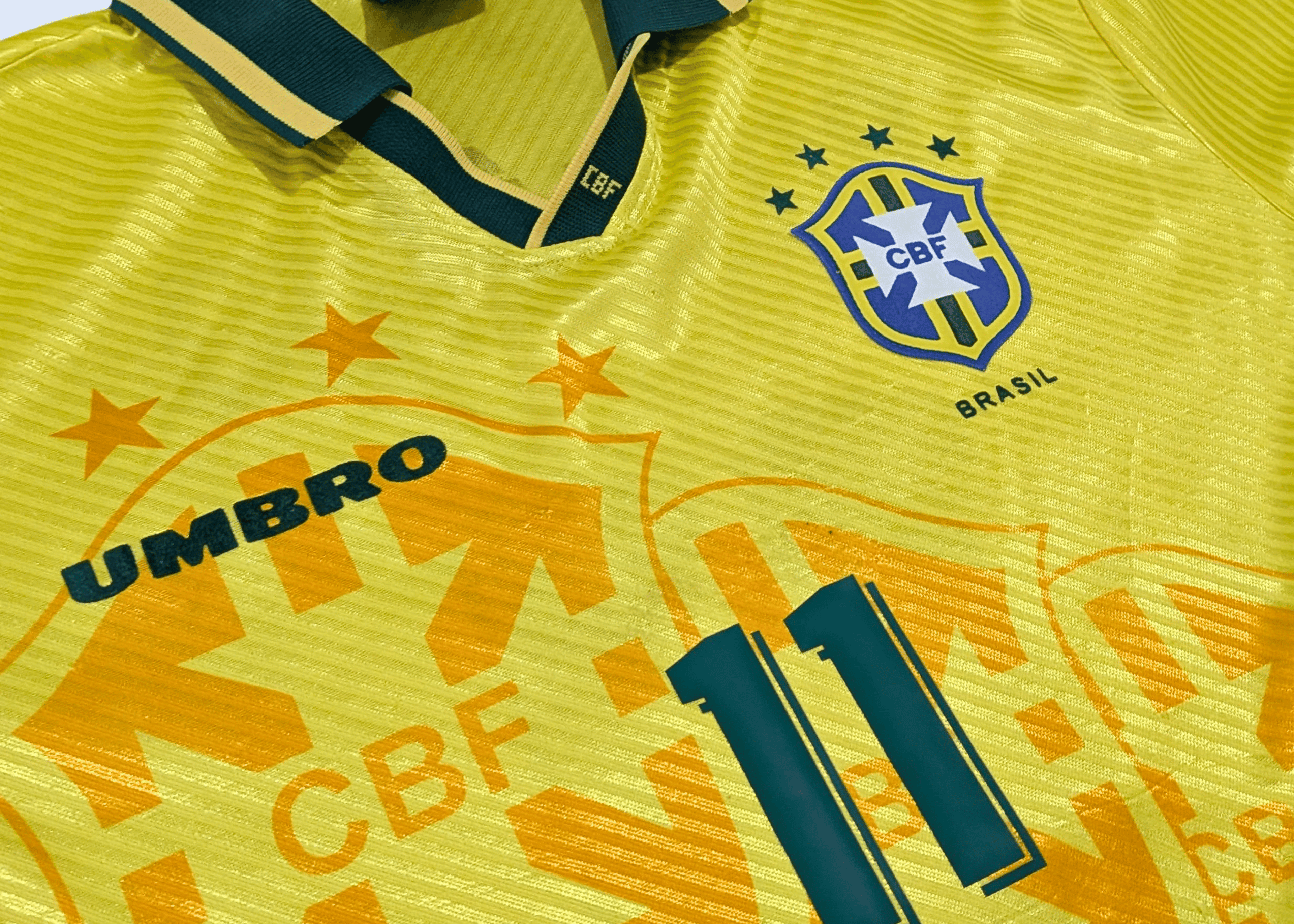 1994 Brazil Home Shirt - Romario 11