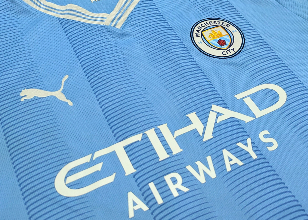 2023-24 Manchester City Home Shirt - Haaland 9