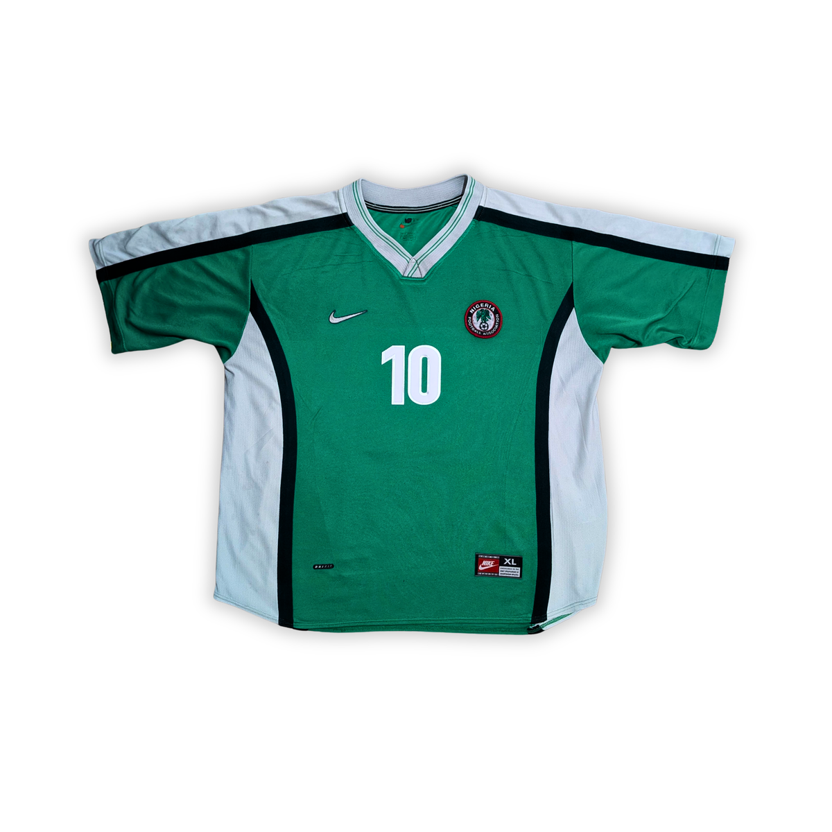 1998-00 Nigeria Home Shirt - Okocha 10