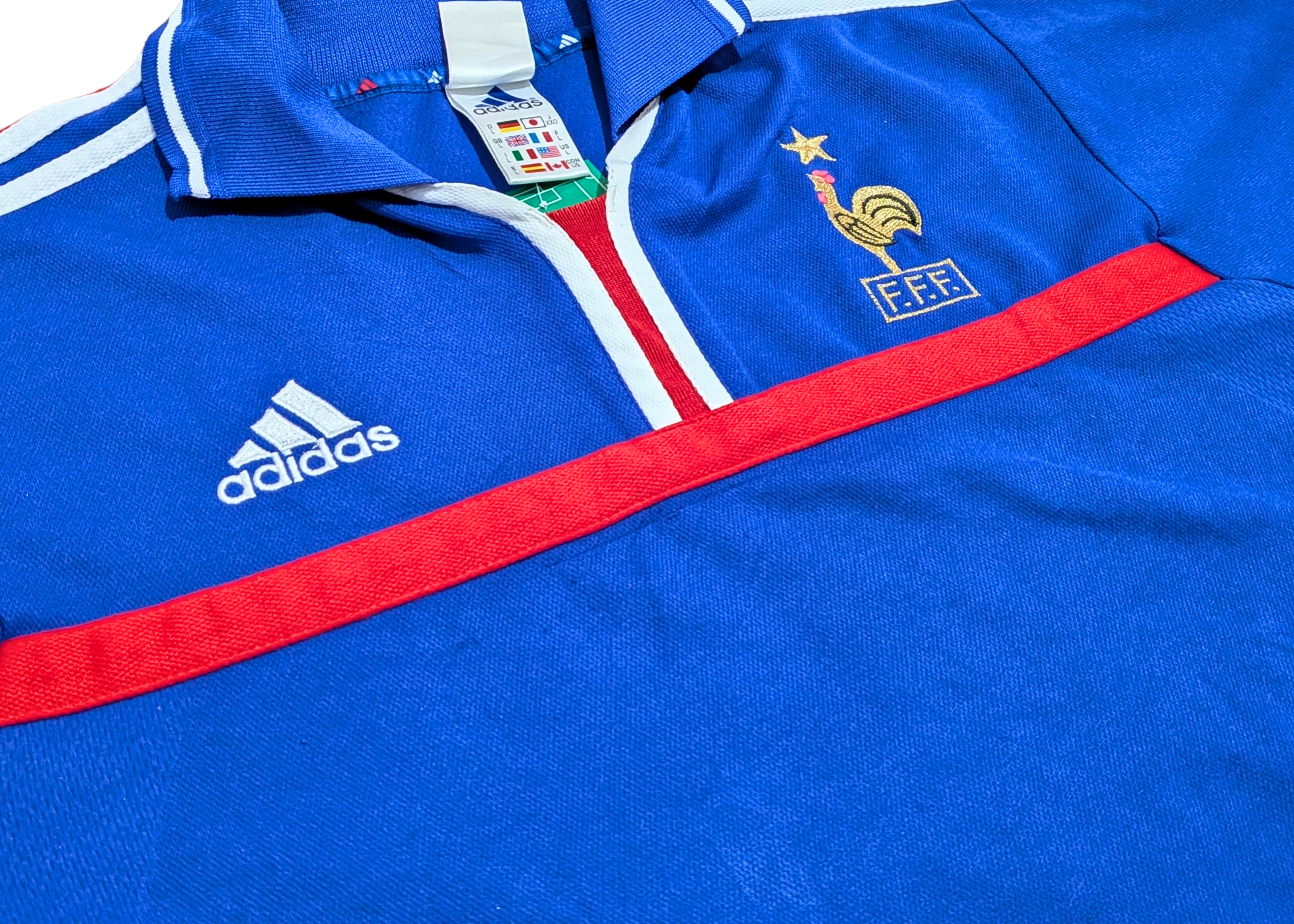 2000-02 France Home Shirt