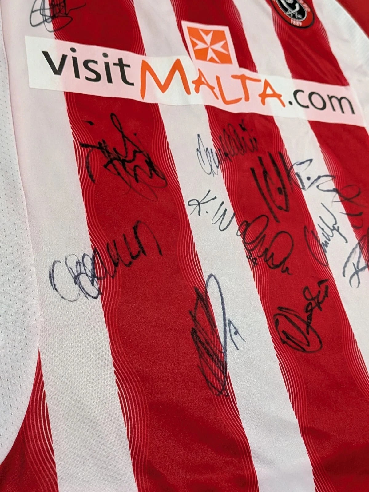 2008-09 Sheffield United Long Sleeve Home Shirt
