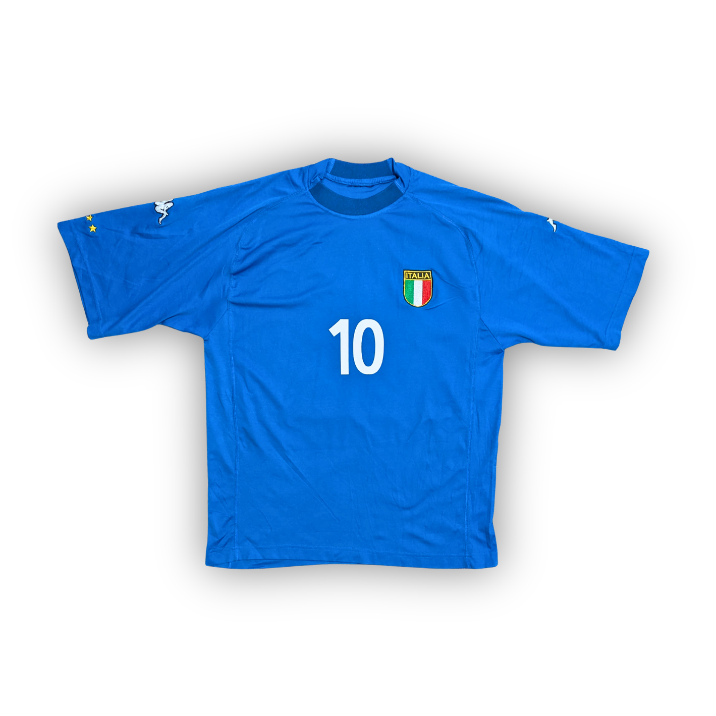 2002 Italy Home Shirt - Totti 10