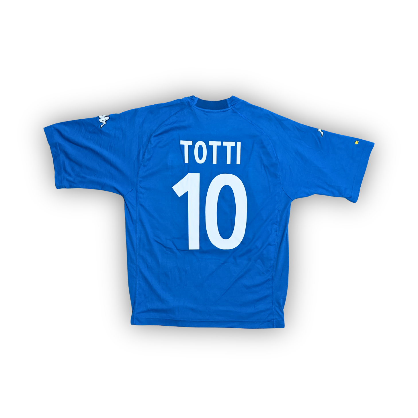 2002 Italy Home Shirt - Totti 10