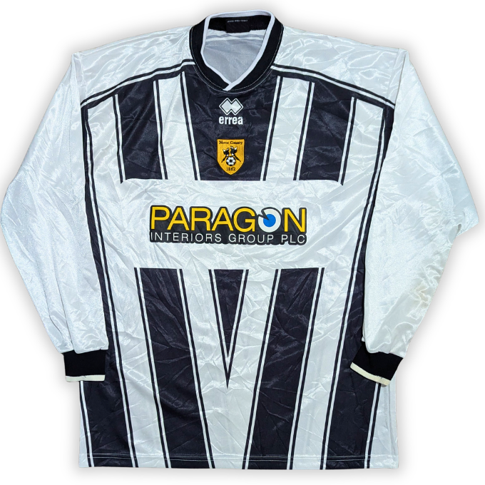 2004-05 Notts County L/S Home Shirt - Bremner 4
