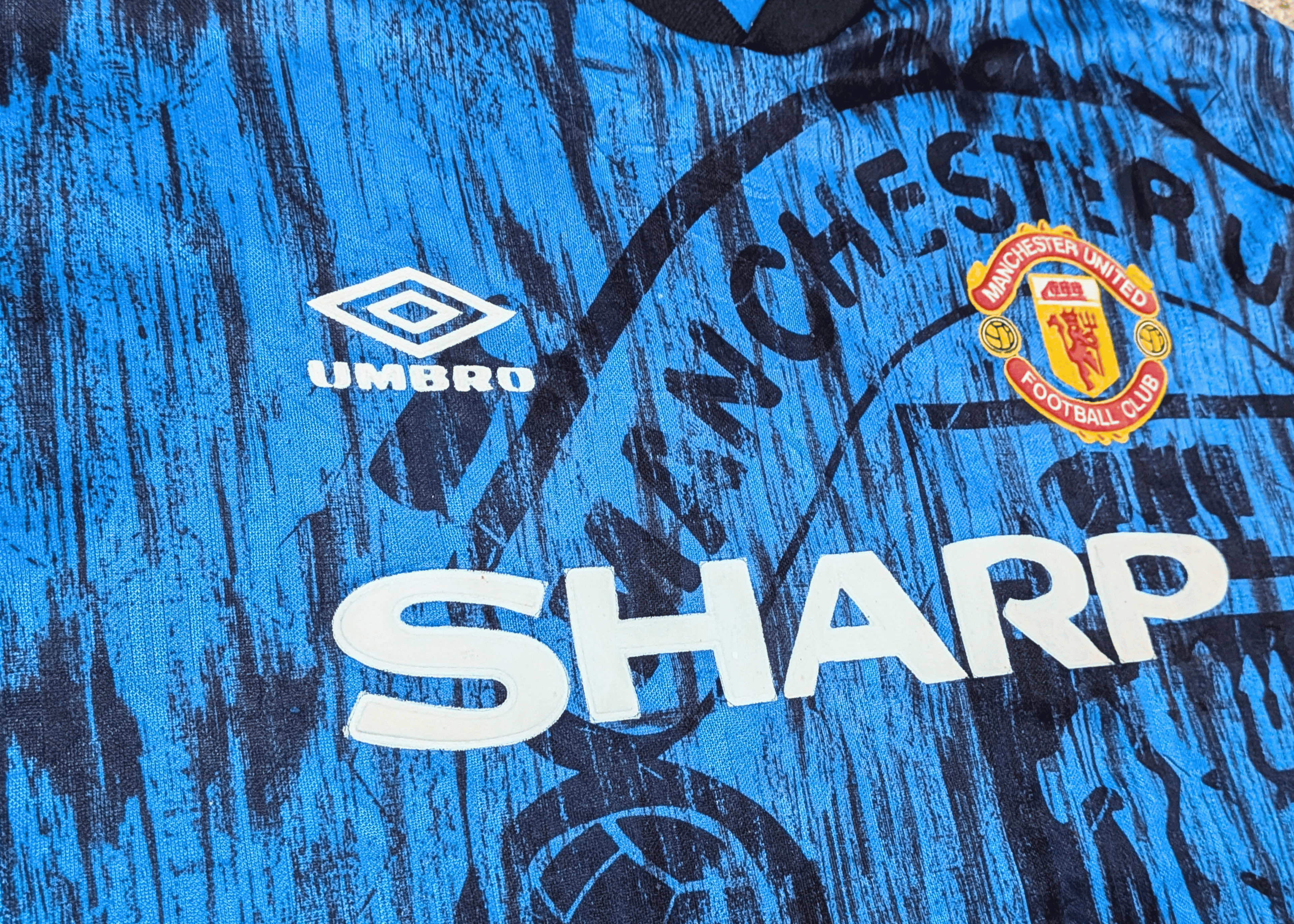 1992-93 Manchester United Away Shirt