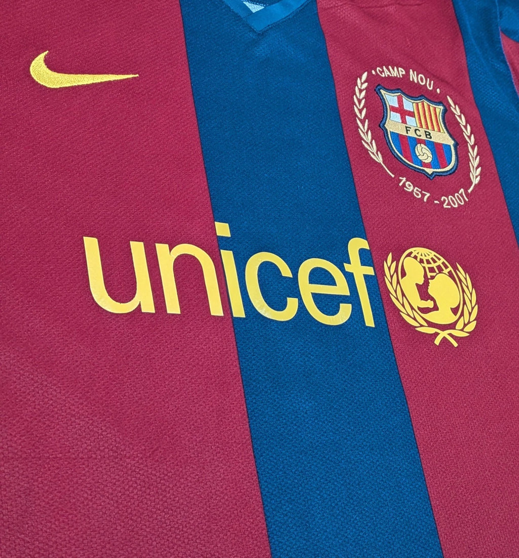 2007-08 Barcelona Home Shirt - Ronaldinho 10