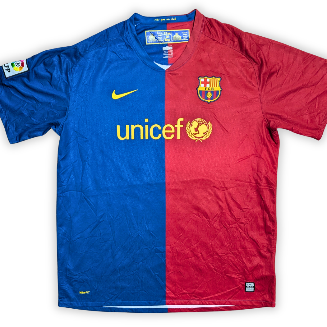 2008-09 Barcelona Home Shirt - Henry 14