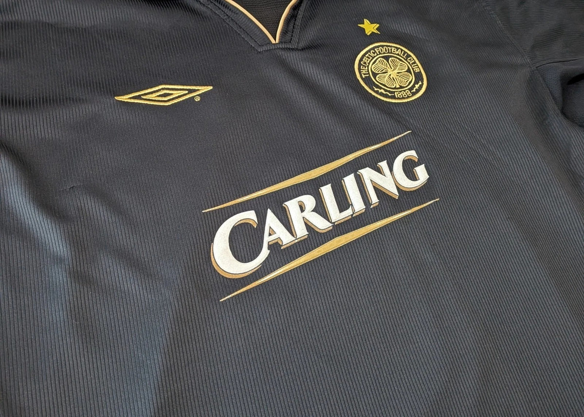 2003-04 Celtic Away Shirt - Larsson 7