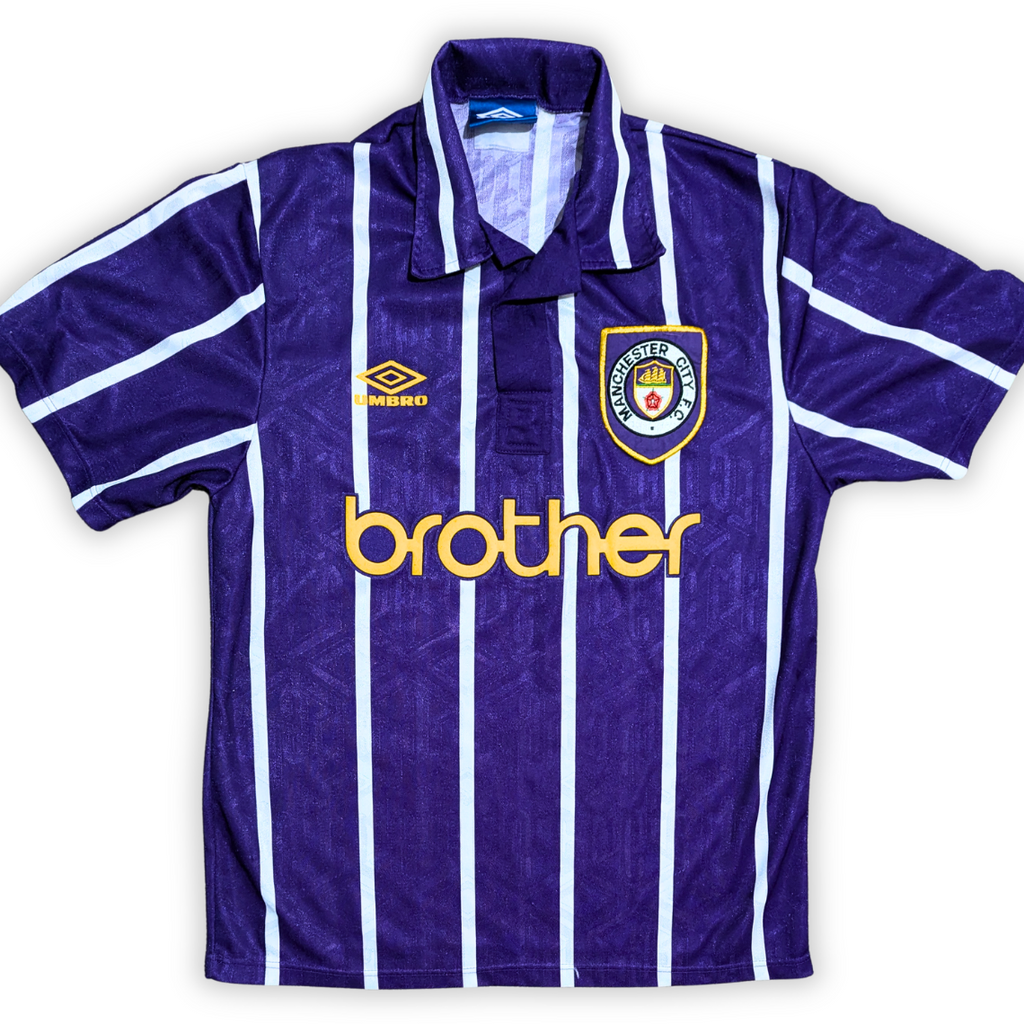 1992-94 Manchester City Away Shirt