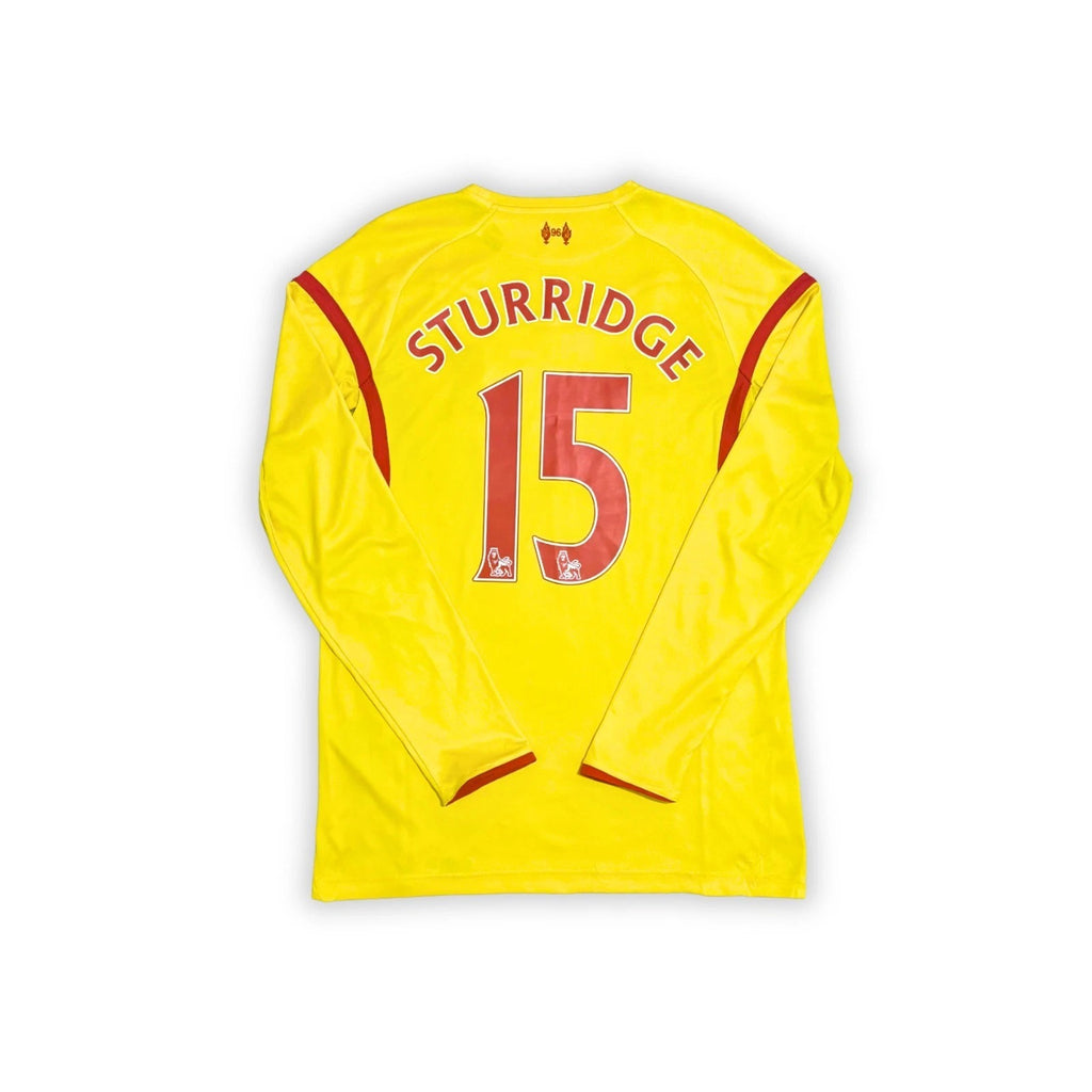 2014-15 Liverpool Long Sleeve Away Shirt - Sturridge 15