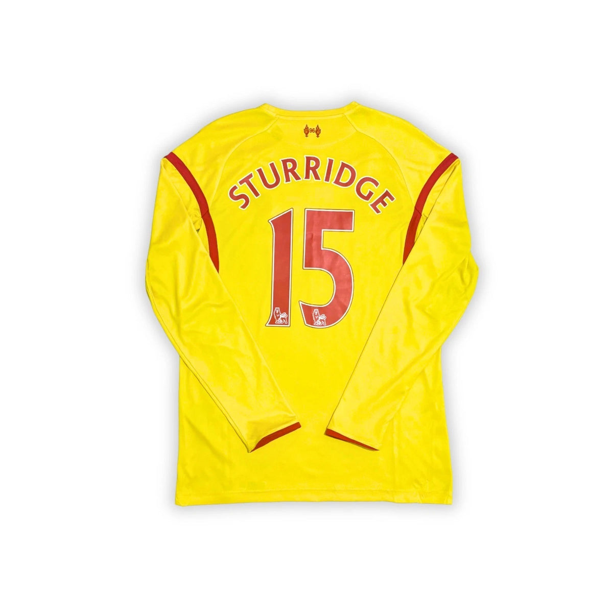 2014-15 Liverpool Long Sleeve Away Shirt - Sturridge 15