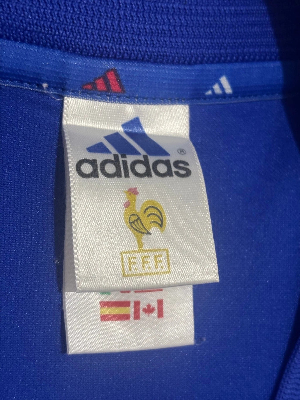 2002-04 France Home Shirt - Zidane 10
