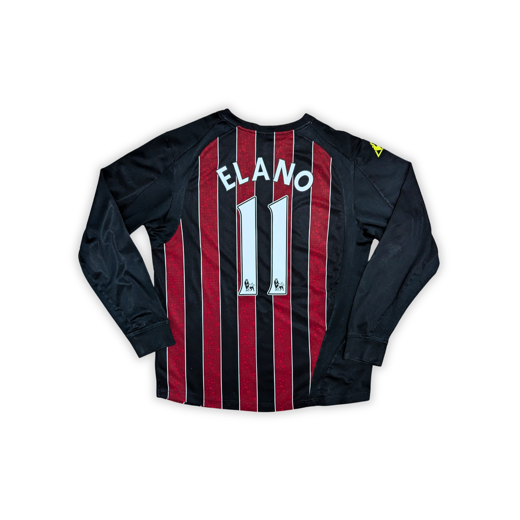 2008-09 Manchester City L/S Away Shirt - Elano 11