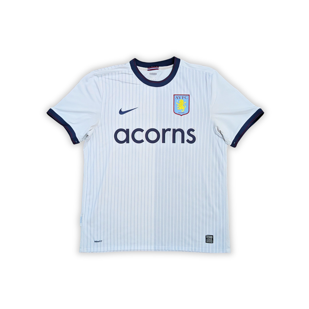 2009-10 Aston Villa Away Shirt - Carew 10