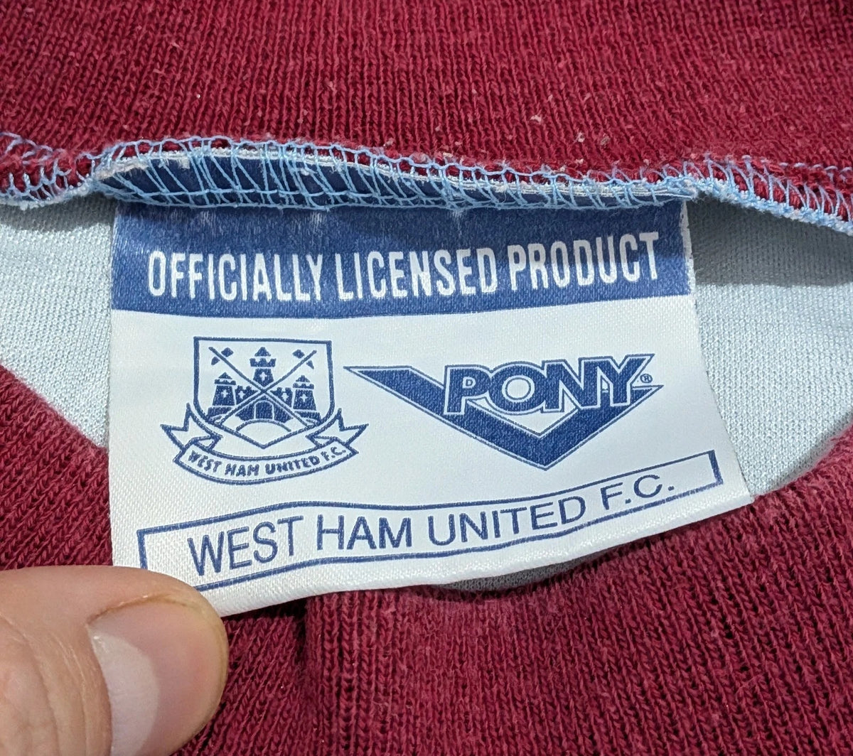 1993-95 West Ham Away Shirt