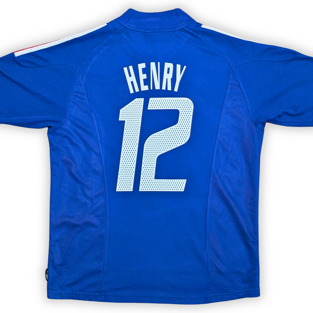 2002-04 France Home Shirt - Henry 12