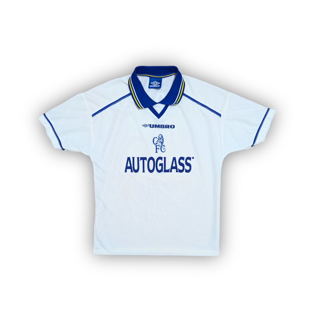 1998-00 Chelsea Away Shirt - Zola 25
