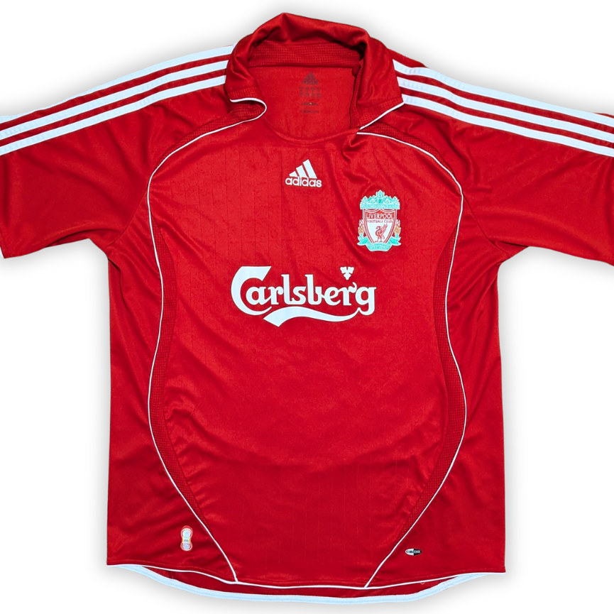 2006-08 Liverpool Home Shirt - Torres 9