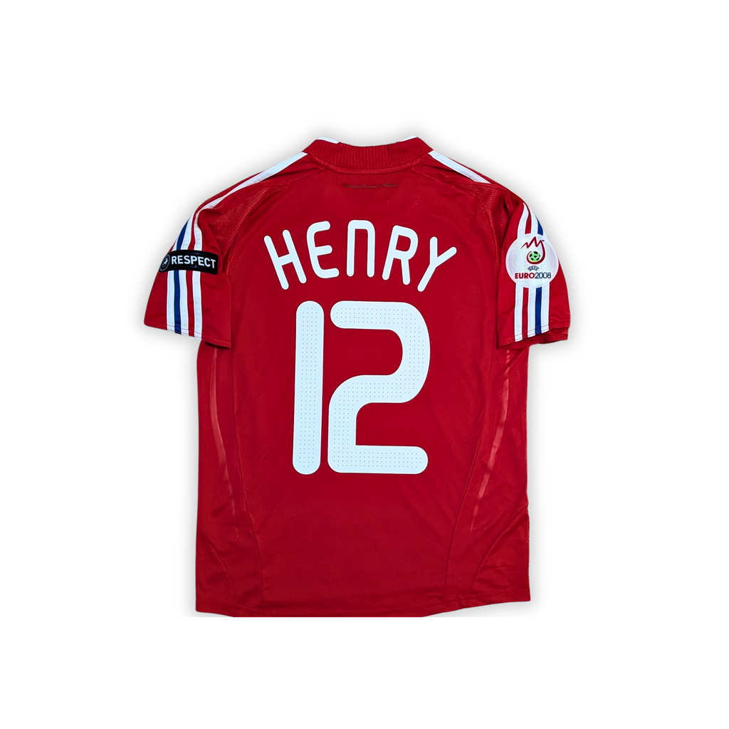 2007-08 France Away Shirt - Henry 12