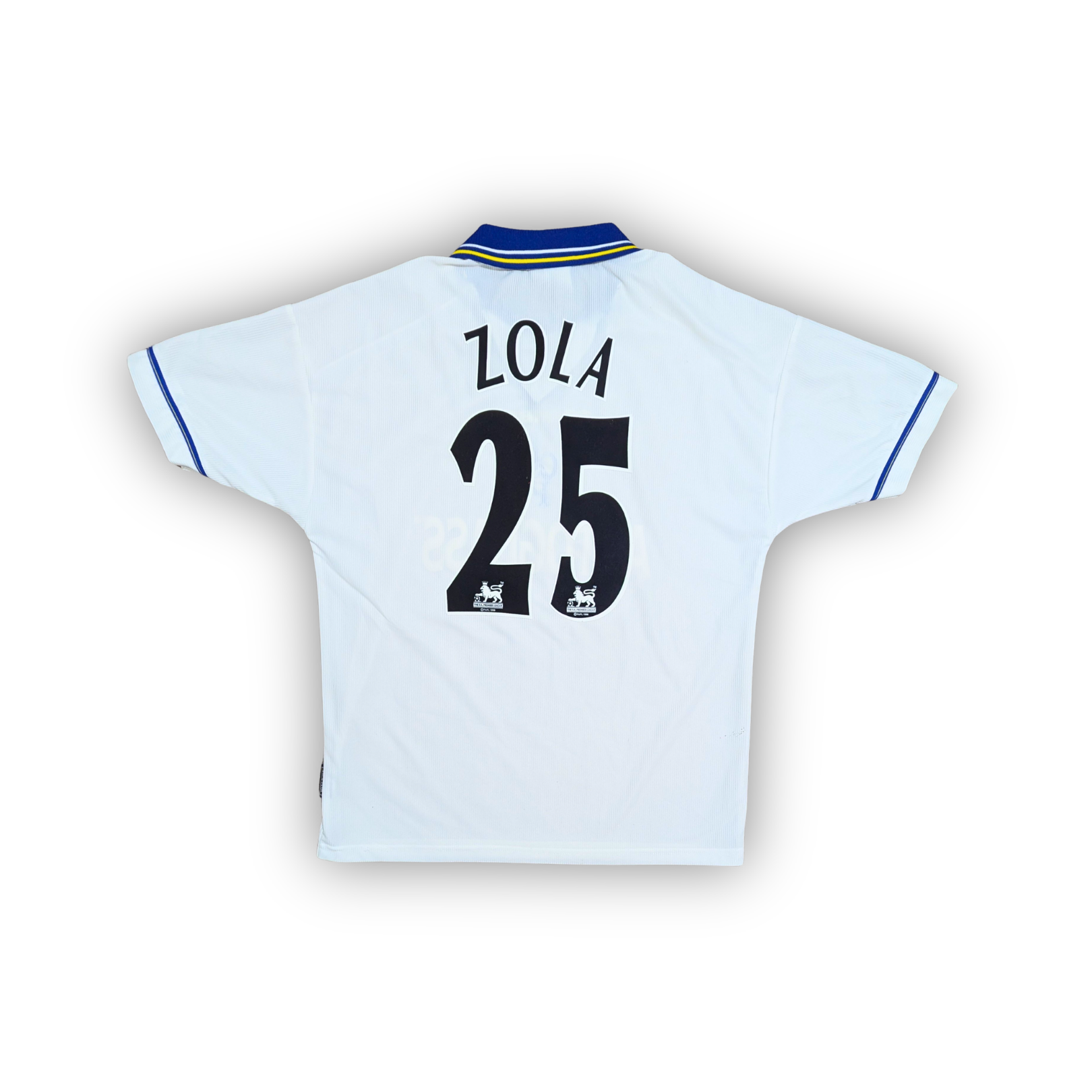 1998-00 Chelsea Away Shirt - Zola 25