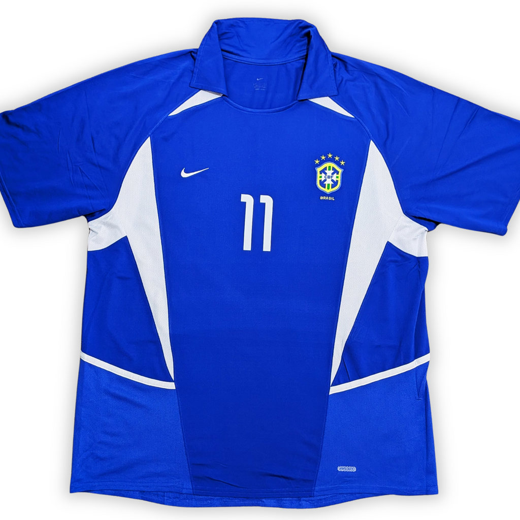 2002-04 Brazil Away Shirt - Ronaldinho 11