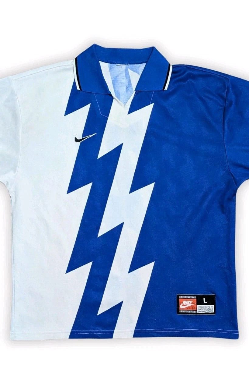 1995-97 Nike 'Drake Ramberg' Template Football Shirt (Blue)