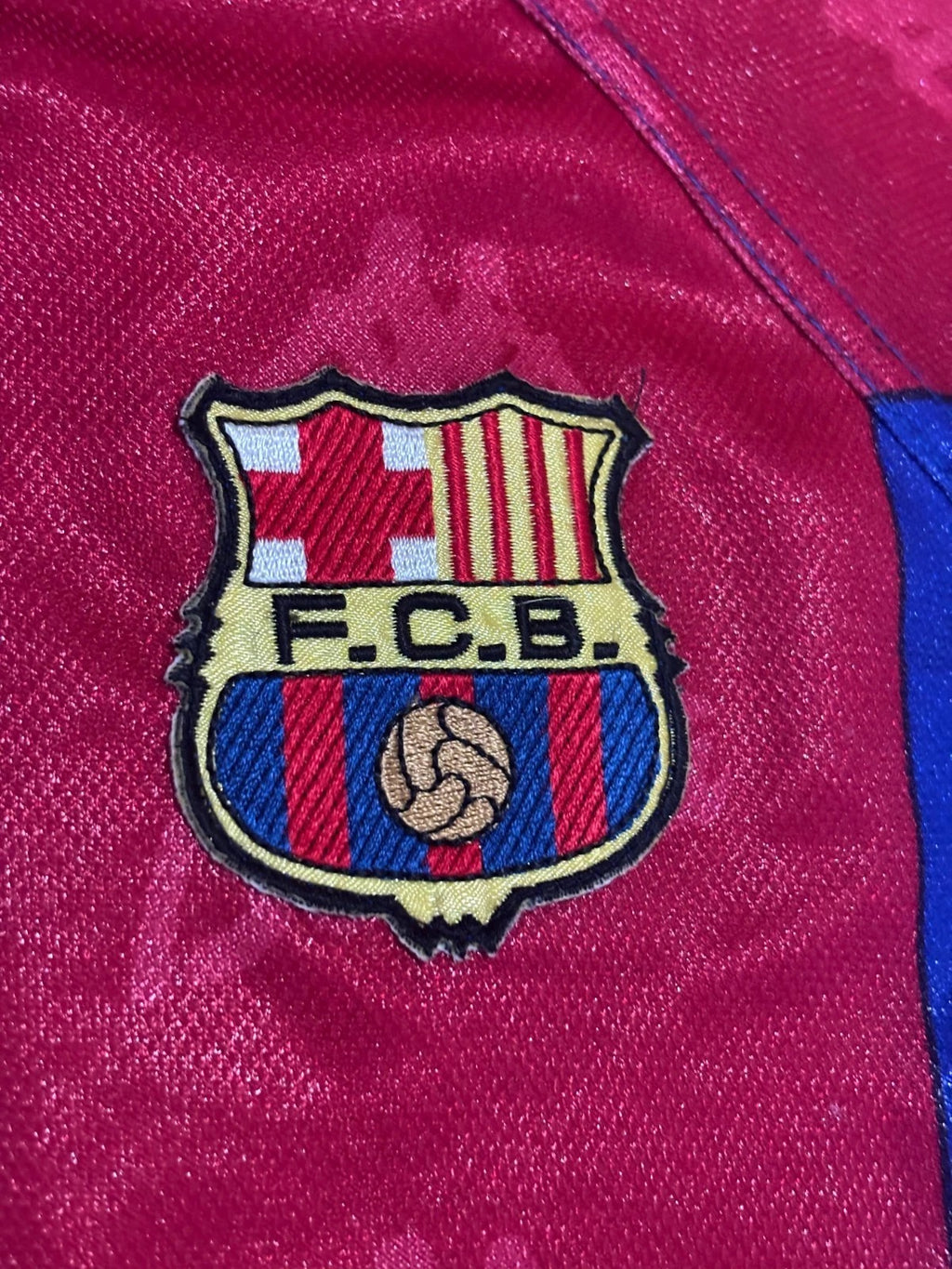 1995-97 Barcelona Home Shirt