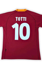 2000-01 AS Roma Home Shirt - Totti 10